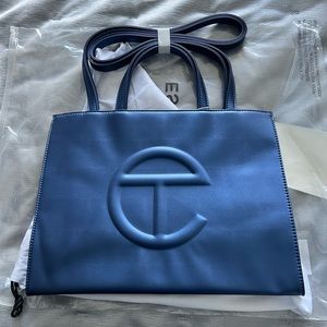 Telfar tote bag. Size medium. Newest drop color. Cobalt blue